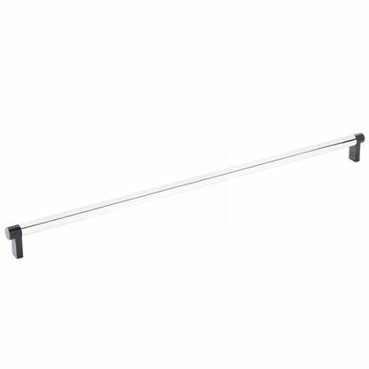 Emtek - Select Cabinet Pull 18 Inch C-C, Rectangular Stem, Smooth Bar