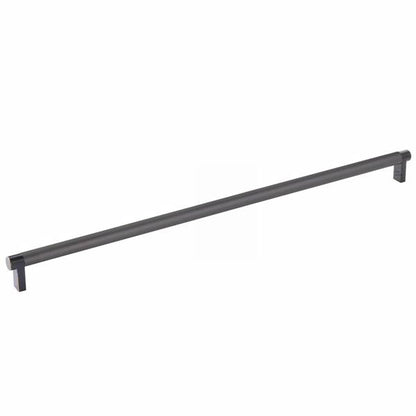 Emtek - Select Cabinet Pull 18 Inch C-C, Rectangular Stem, Smooth Bar