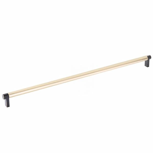 Emtek - Select Cabinet Pull 18 Inch C-C, Rectangular Stem, Smooth Bar