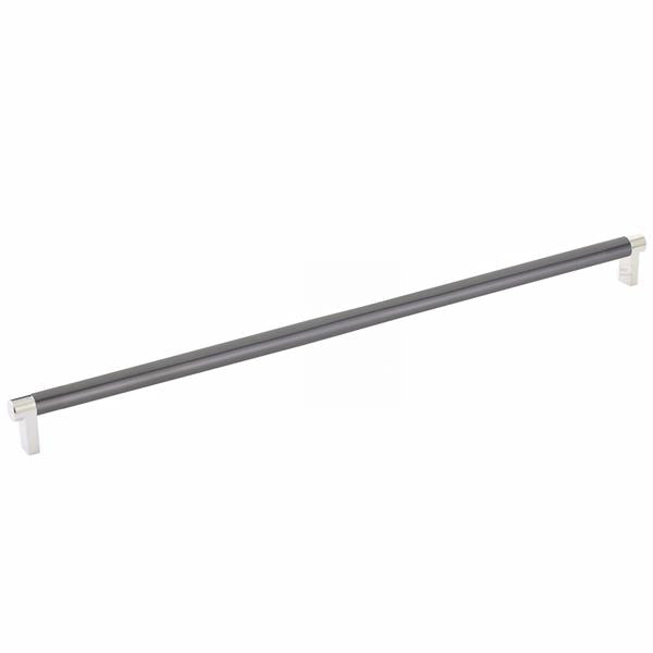 Emtek - Select Cabinet Pull 18 Inch C-C, Rectangular Stem, Smooth Bar