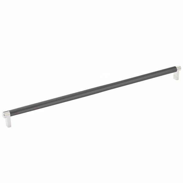 Emtek - Select Cabinet Pull 18 Inch C-C, Rectangular Stem, Smooth Bar
