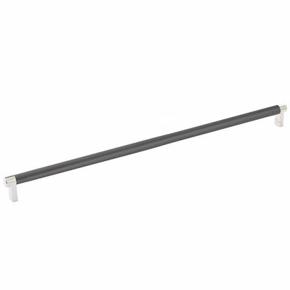Emtek - Select Cabinet Pull 18 Inch C-C, Rectangular Stem, Smooth Bar