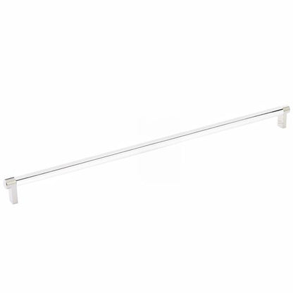 Emtek - Select Cabinet Pull 18 Inch C-C, Rectangular Stem, Smooth Bar