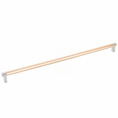 Emtek - Select Cabinet Pull 18 Inch C-C, Rectangular Stem, Smooth Bar
