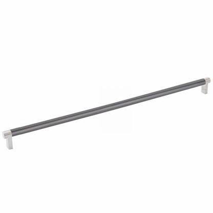 Emtek - Select Cabinet Pull 18 Inch C-C, Rectangular Stem, Smooth Bar