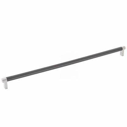 Emtek - Select Cabinet Pull 18 Inch C-C, Rectangular Stem, Smooth Bar