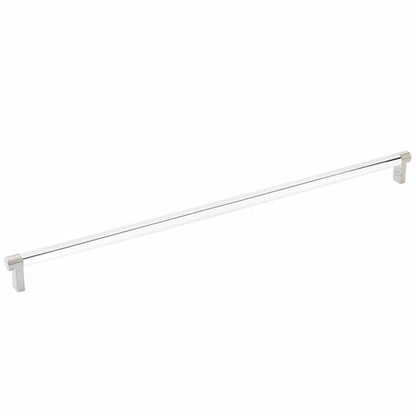 Emtek - Select Cabinet Pull 18 Inch C-C, Rectangular Stem, Smooth Bar