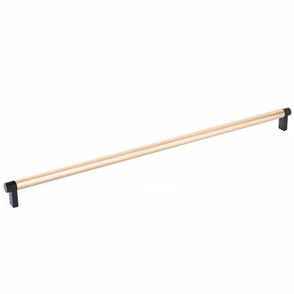 Emtek - Select Cabinet Pull 18 Inch C-C, Rectangular Stem, Smooth Bar
