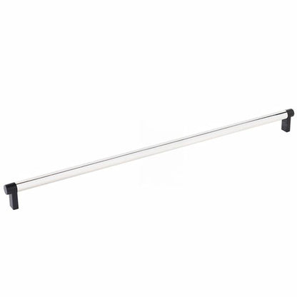 Emtek - Select Cabinet Pull 18 Inch C-C, Rectangular Stem, Smooth Bar
