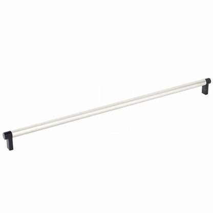 Emtek - Select Cabinet Pull 18 Inch C-C, Rectangular Stem, Smooth Bar