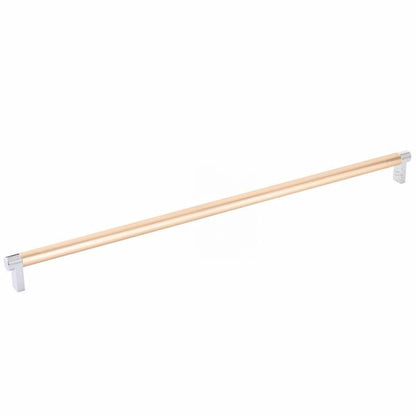 Emtek - Select Cabinet Pull 18 Inch C-C, Rectangular Stem, Smooth Bar