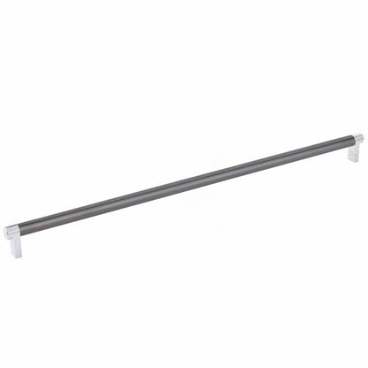 Emtek - Select Cabinet Pull 18 Inch C-C, Rectangular Stem, Smooth Bar
