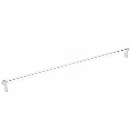 Emtek - Select Cabinet Pull 18 Inch C-C, Rectangular Stem, Smooth Bar
