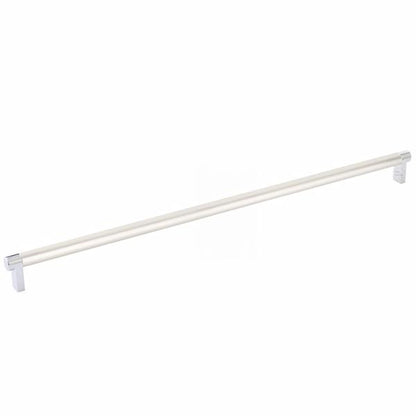 Emtek - Select Cabinet Pull 18 Inch C-C, Rectangular Stem, Smooth Bar