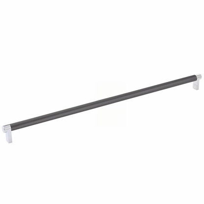 Emtek - Select Cabinet Pull 18 Inch C-C, Rectangular Stem, Smooth Bar