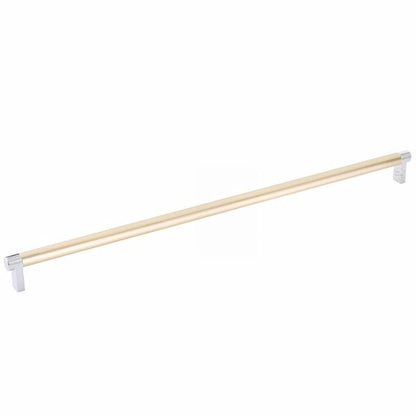 Emtek - Select Cabinet Pull 18 Inch C-C, Rectangular Stem, Smooth Bar