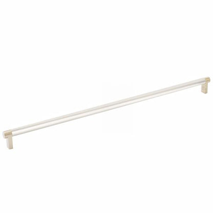 Emtek - Select Cabinet Pull 18 Inch C-C, Rectangular Stem, Smooth Bar