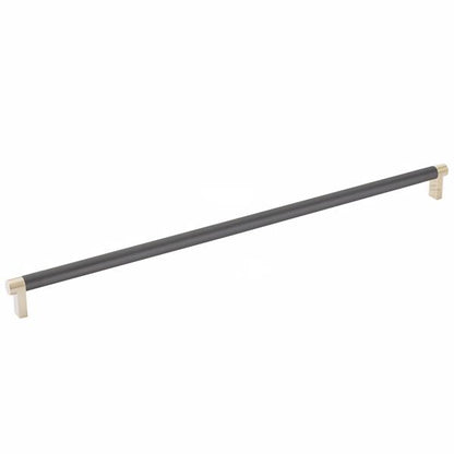Emtek - Select Cabinet Pull 18 Inch C-C, Rectangular Stem, Smooth Bar