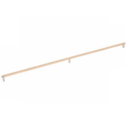 Emtek - Select Cabinet Pull 36 Inch C-C, Rectangular Stem, Knurled Bar