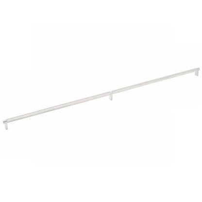 Emtek - Select Cabinet Pull 36 Inch C-C, Rectangular Stem, Knurled Bar