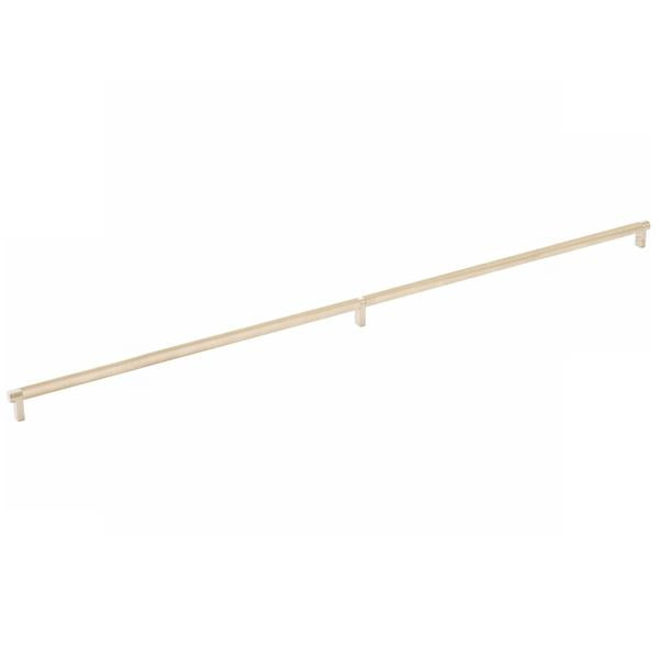 Emtek - Select Cabinet Pull 36 Inch C-C, Rectangular Stem, Knurled Bar