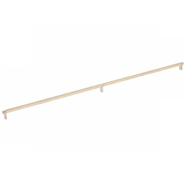 Emtek - Select Cabinet Pull 36 Inch C-C, Rectangular Stem, Knurled Bar
