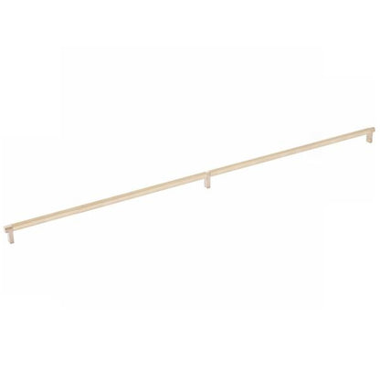 Emtek - Select Cabinet Pull 36 Inch C-C, Rectangular Stem, Knurled Bar