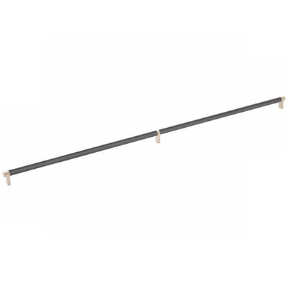 Emtek - Select Cabinet Pull 36 Inch C-C, Rectangular Stem, Smooth Bar
