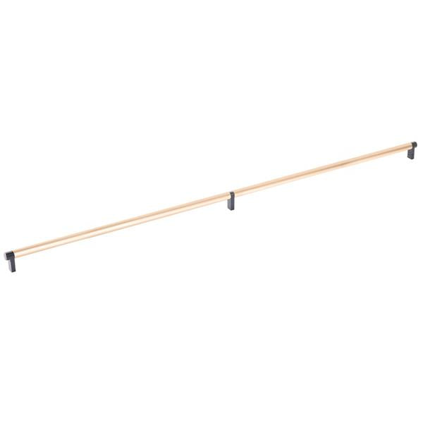 Emtek - Select Cabinet Pull 36 Inch C-C, Rectangular Stem, Smooth Bar