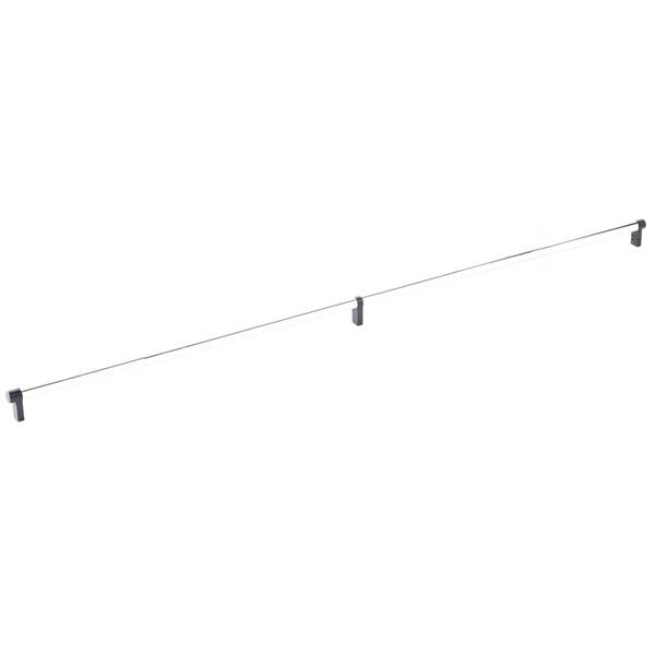 Emtek - Select Cabinet Pull 36 Inch C-C, Rectangular Stem, Smooth Bar