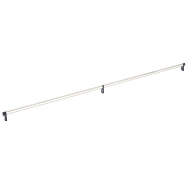 Emtek - Select Cabinet Pull 36 Inch C-C, Rectangular Stem, Smooth Bar