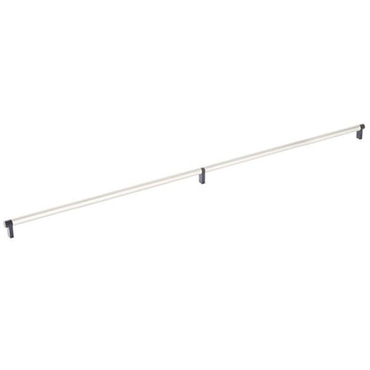 Emtek - Select Cabinet Pull 36 Inch C-C, Rectangular Stem, Smooth Bar