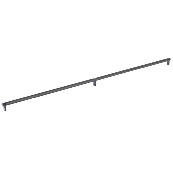 Emtek - Select Cabinet Pull 36 Inch C-C, Rectangular Stem, Smooth Bar