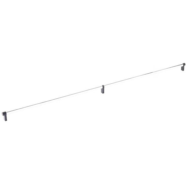 Emtek - Select Cabinet Pull 36 Inch C-C, Rectangular Stem, Smooth Bar