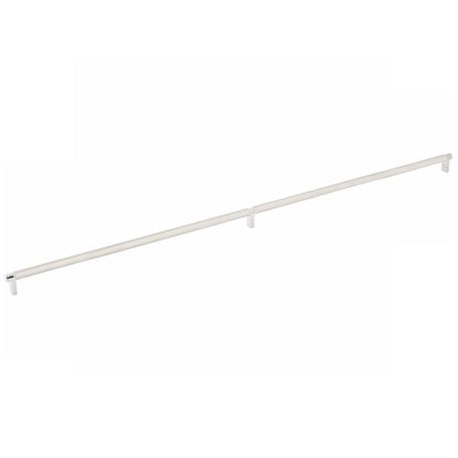 Emtek - Select Cabinet Pull 36 Inch C-C, Rectangular Stem, Knurled Bar