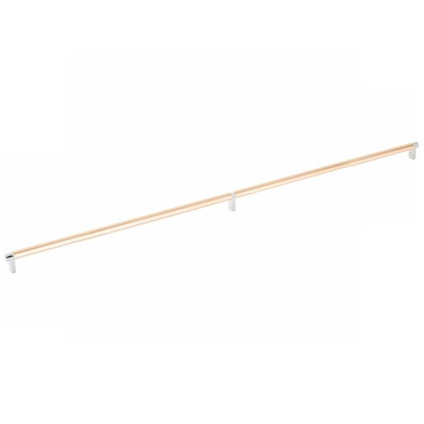 Emtek - Select Cabinet Pull 36 Inch C-C, Rectangular Stem, Smooth Bar