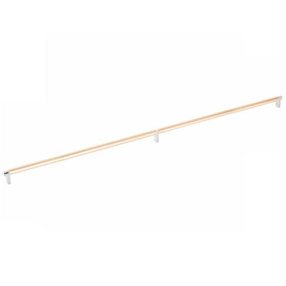 Emtek - Select Cabinet Pull 36 Inch C-C, Rectangular Stem, Smooth Bar