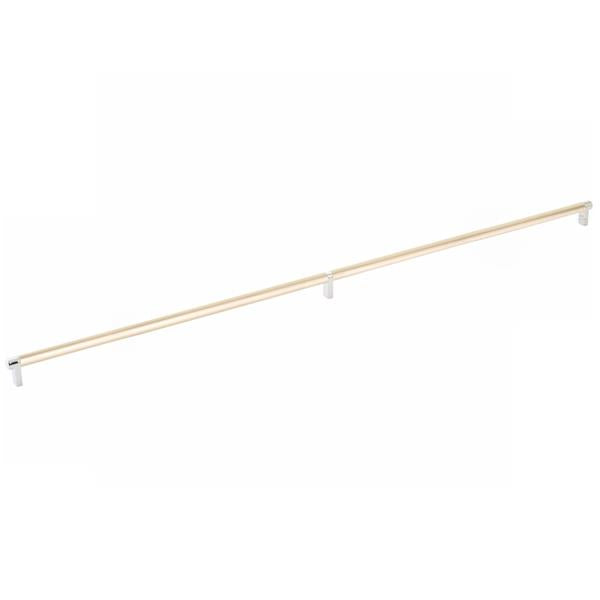 Emtek - Select Cabinet Pull 36 Inch C-C, Rectangular Stem, Smooth Bar