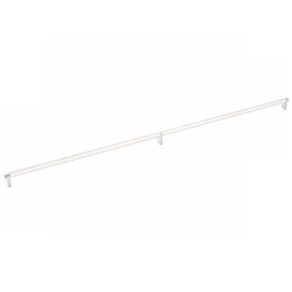 Emtek - Select Cabinet Pull 36 Inch C-C, Rectangular Stem, Knurled Bar