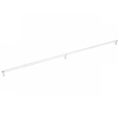 Emtek - Select Cabinet Pull 36 Inch C-C, Rectangular Stem, Knurled Bar