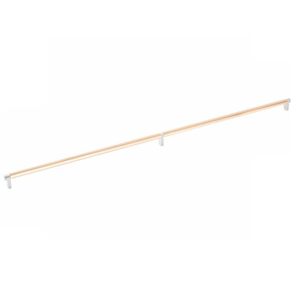 Emtek - Select Cabinet Pull 36 Inch C-C, Rectangular Stem, Smooth Bar