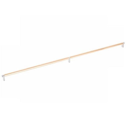Emtek - Select Cabinet Pull 36 Inch C-C, Rectangular Stem, Smooth Bar