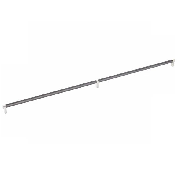 Emtek - Select Cabinet Pull 36 Inch C-C, Rectangular Stem, Smooth Bar