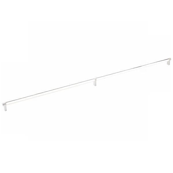 Emtek - Select Cabinet Pull 36 Inch C-C, Rectangular Stem, Smooth Bar