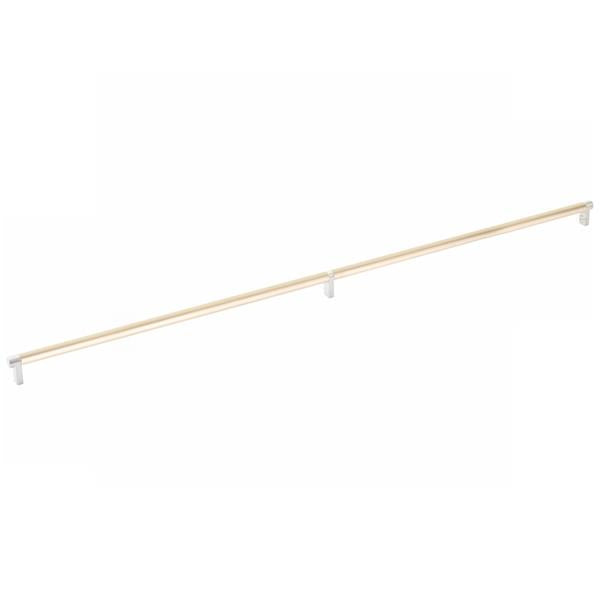Emtek - Select Cabinet Pull 36 Inch C-C, Rectangular Stem, Smooth Bar