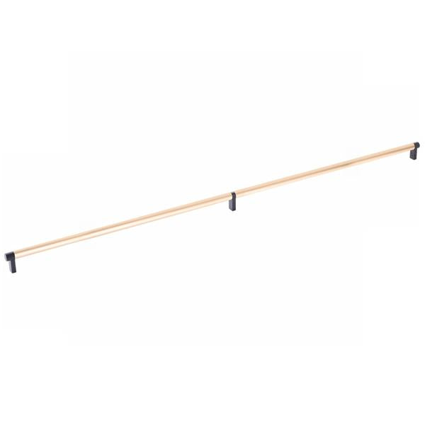 Emtek - Select Cabinet Pull 36 Inch C-C, Rectangular Stem, Smooth Bar
