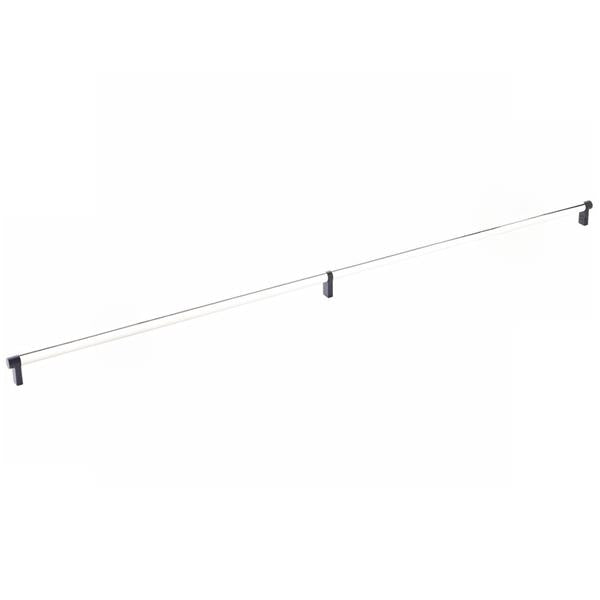 Emtek - Select Cabinet Pull 36 Inch C-C, Rectangular Stem, Smooth Bar