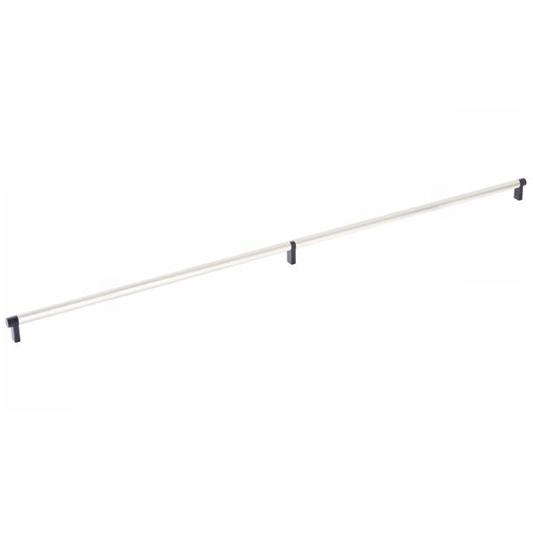 Emtek - Select Cabinet Pull 36 Inch C-C, Rectangular Stem, Smooth Bar