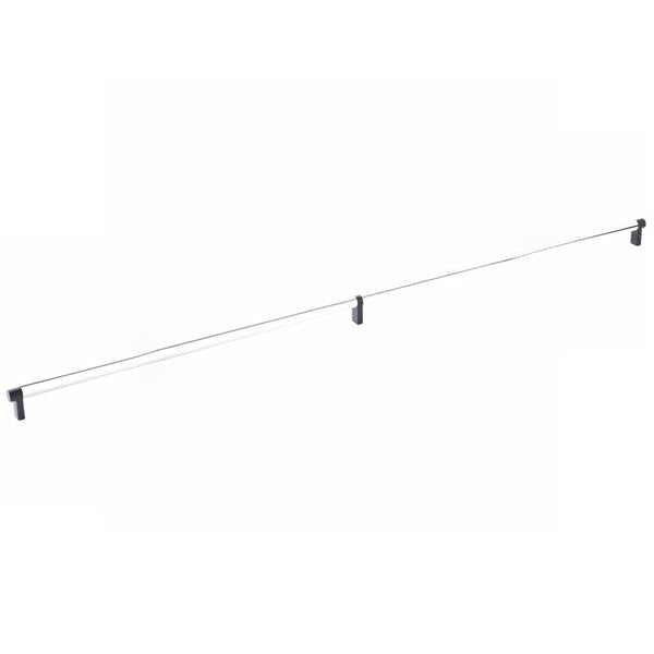 Emtek - Select Cabinet Pull 36 Inch C-C, Rectangular Stem, Smooth Bar
