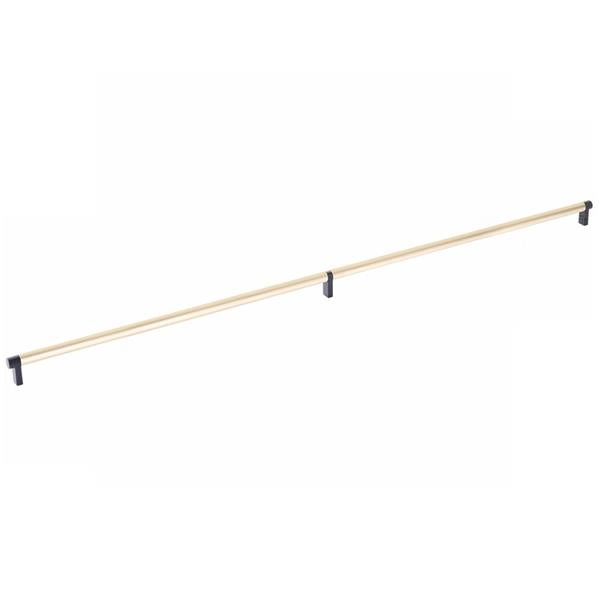 Emtek - Select Cabinet Pull 36 Inch C-C, Rectangular Stem, Smooth Bar